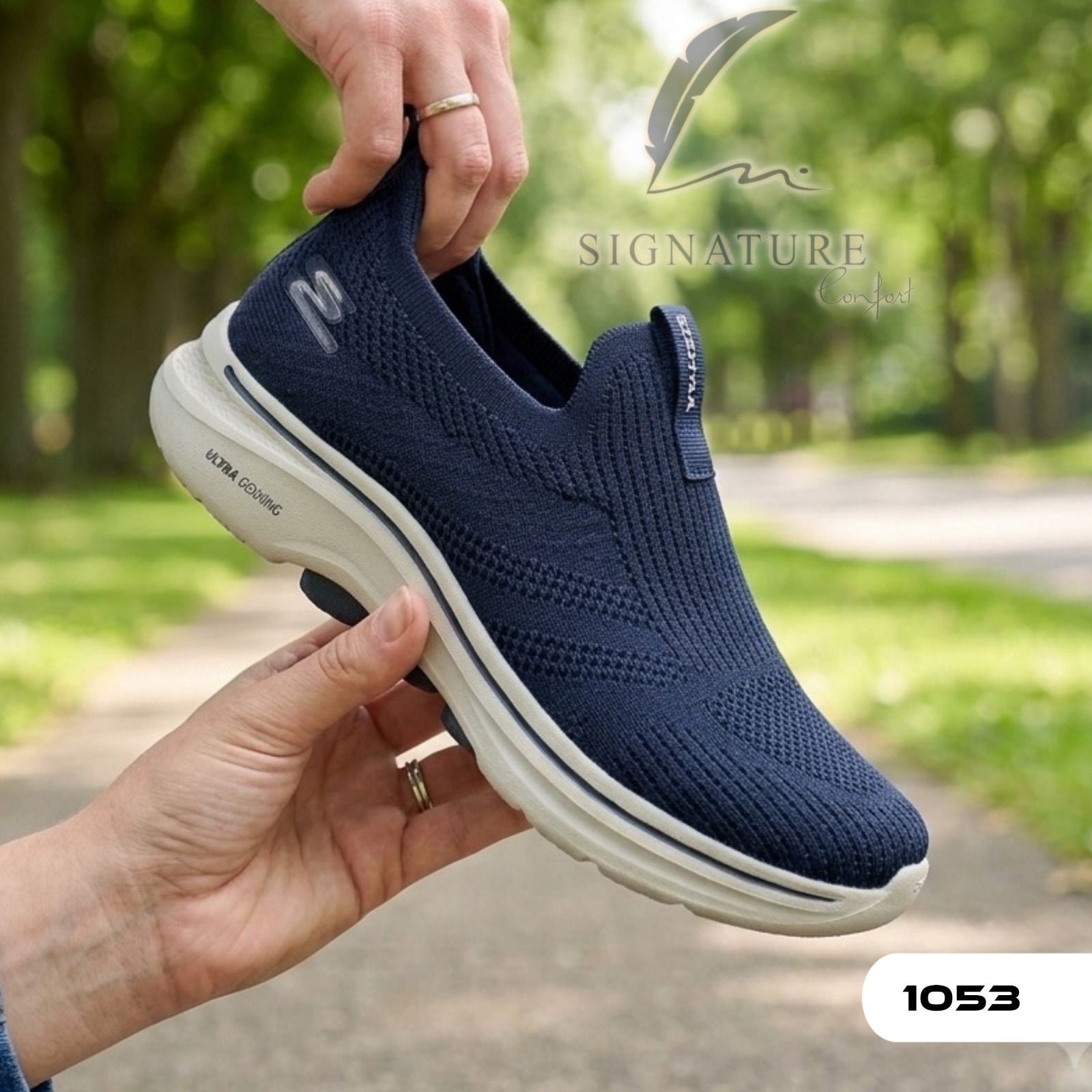 Basket femme 1053 bleu