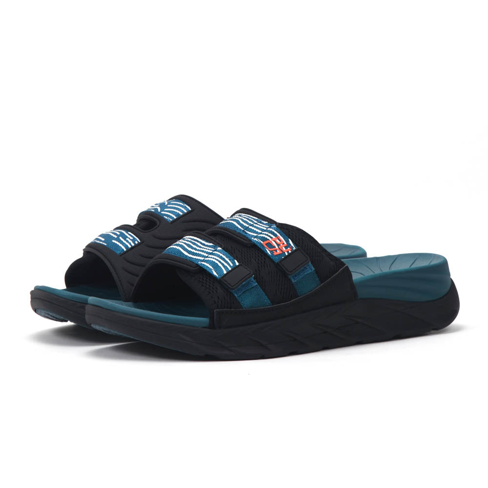 Puca Rampage Turquoise Slides.  11361