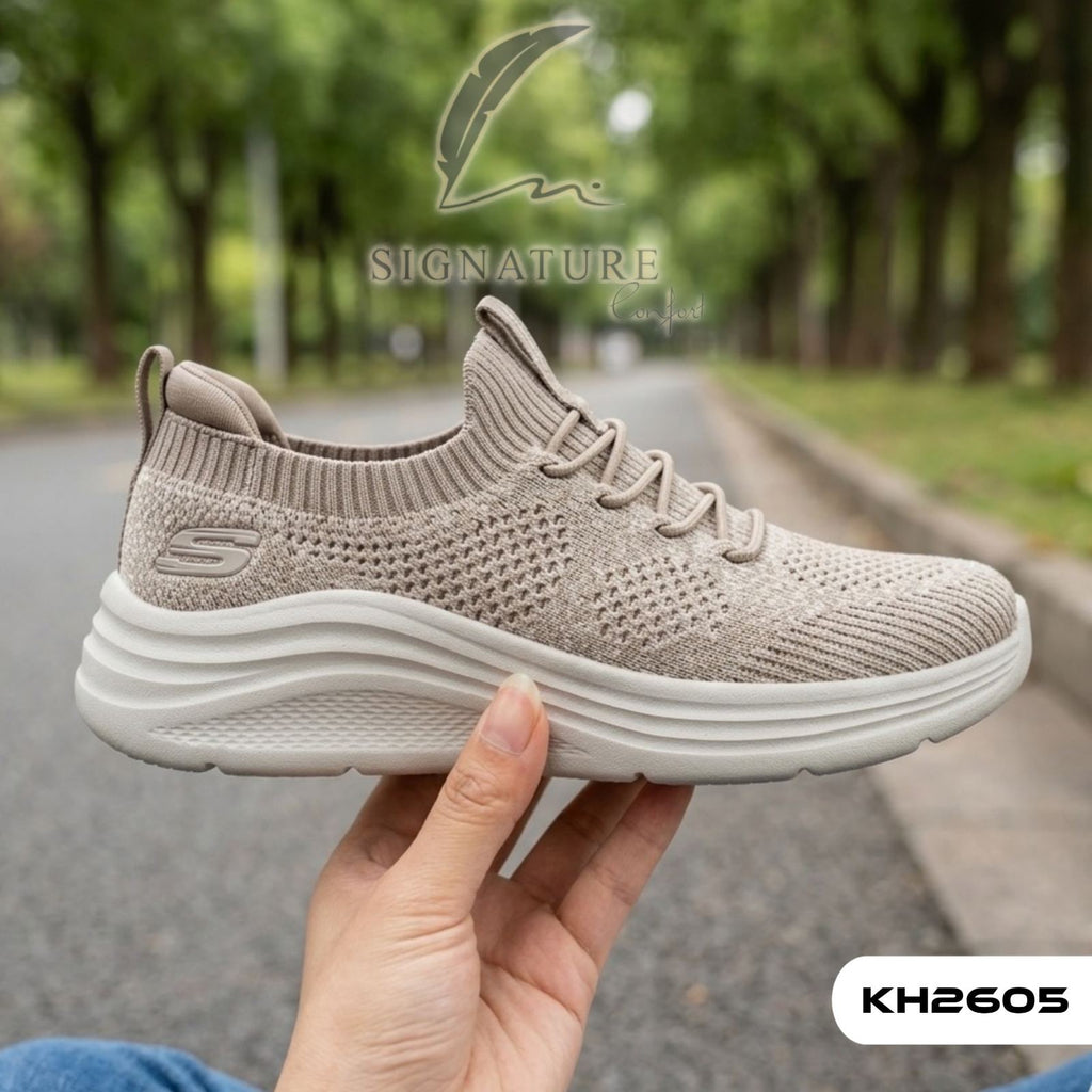 Basket femme KH2605 beige