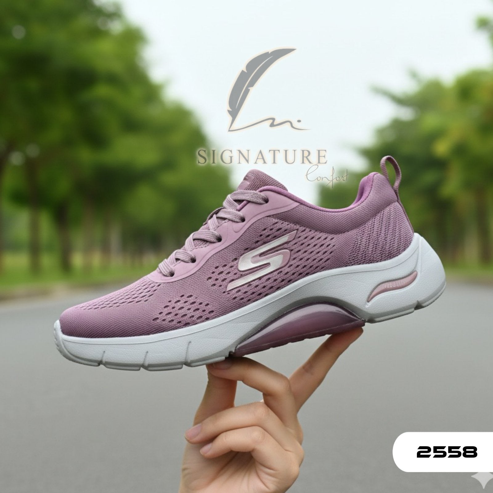 Basket Femme 2558 rose