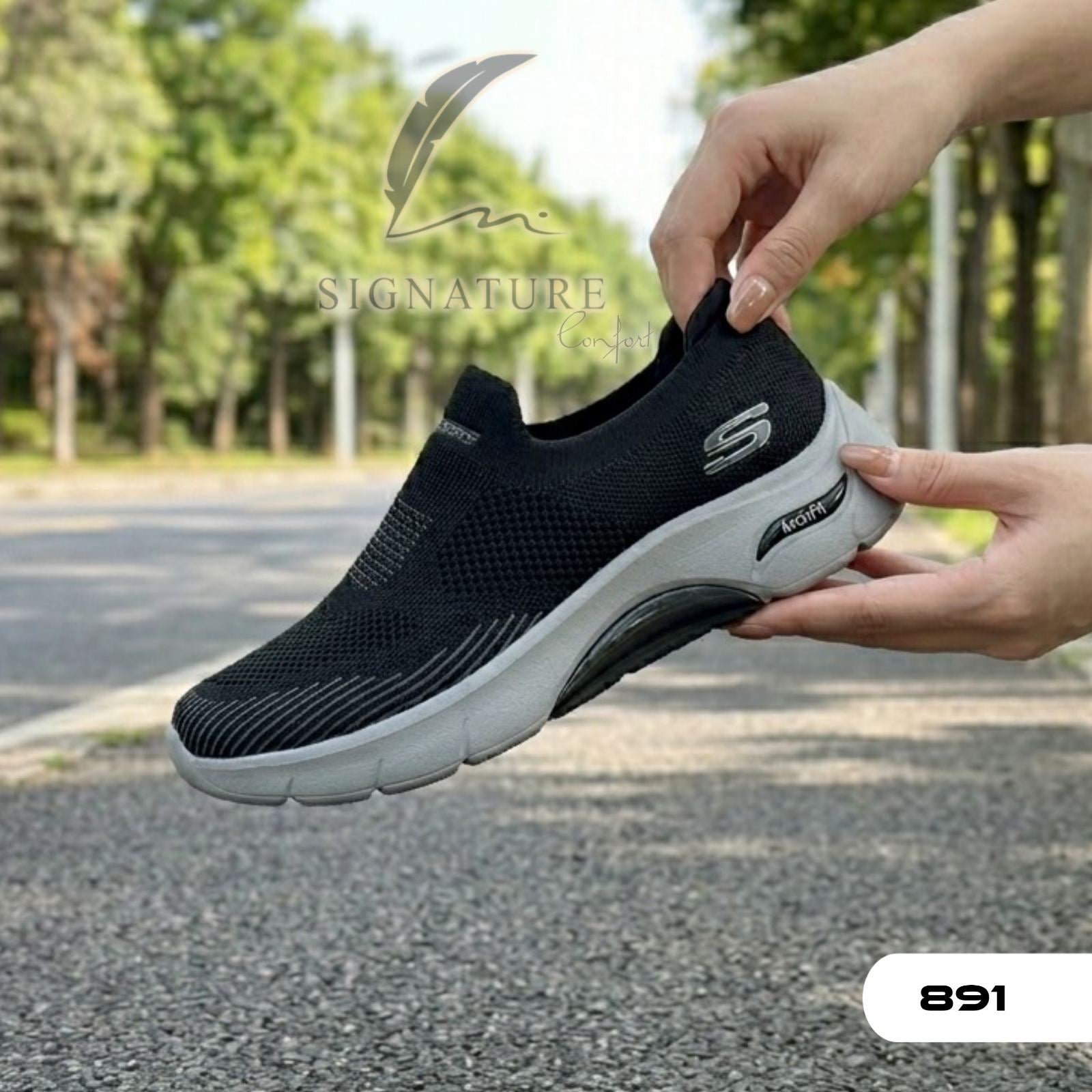Basket femme 891 noire