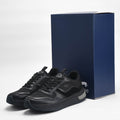 Harmont And Blaine Suede And Fabric Sneakers. EFM252.050.A40.A4