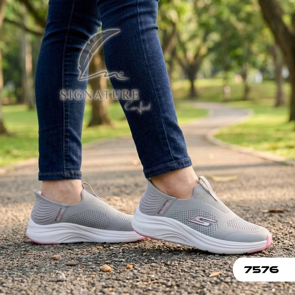 Basket femme 7675 gris