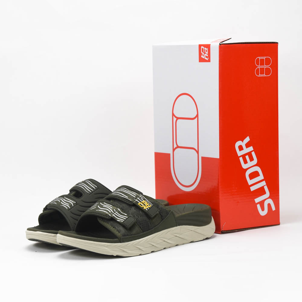 Puca Claquettes Rampage Olive. 11362