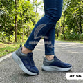 Basket femme bt56 bleu