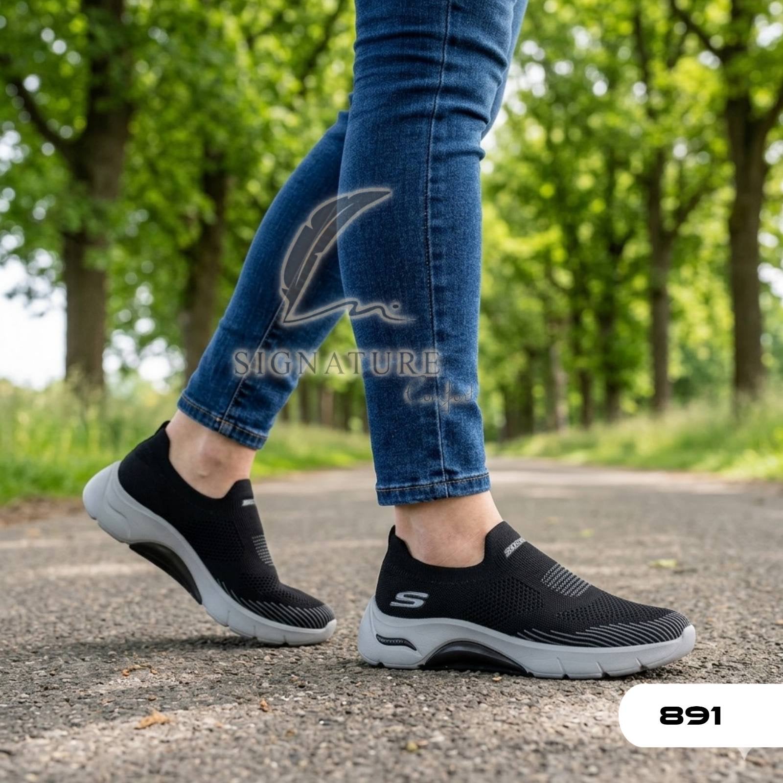 Basket femme 891 noire