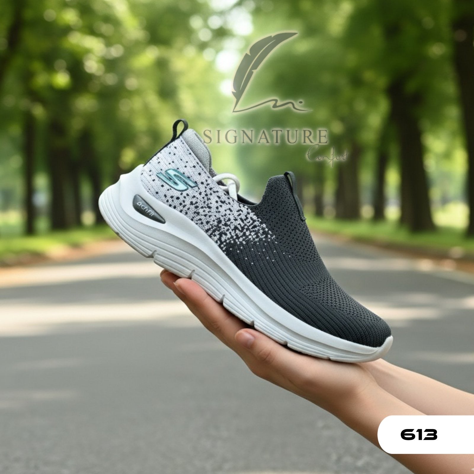 Basket Femme 613 gris