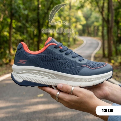 Basket Femme 1318 gris bleu