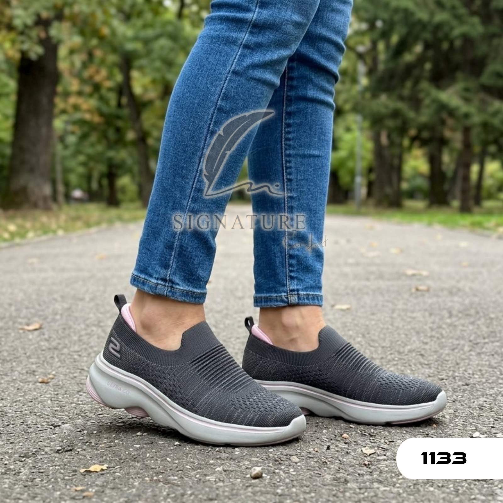 Basket femme 1133 gris