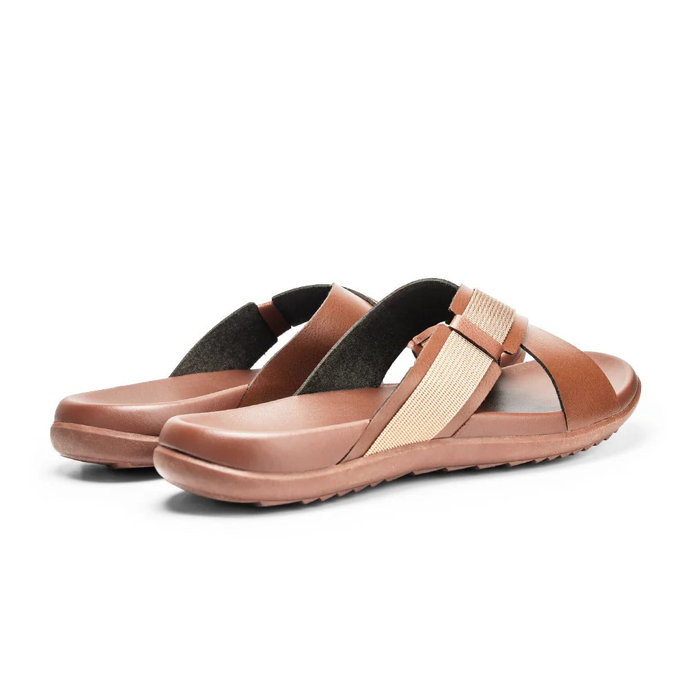 PUCA ROYAL SLIDER 02 BROWN. 11241