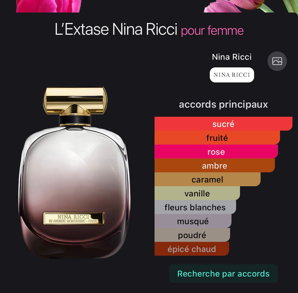L’Extase Nina Ricci pour femme 👩