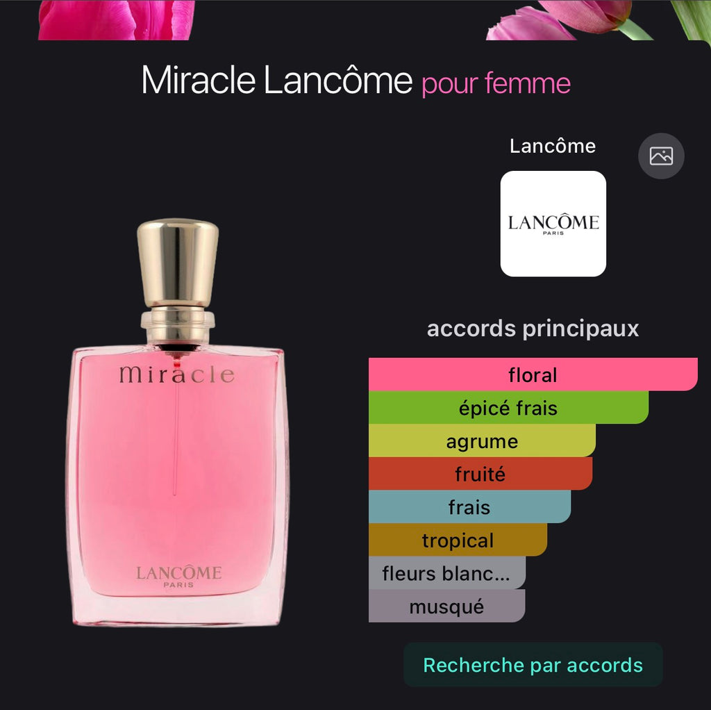 Miracle Lancôme pour femme 👩