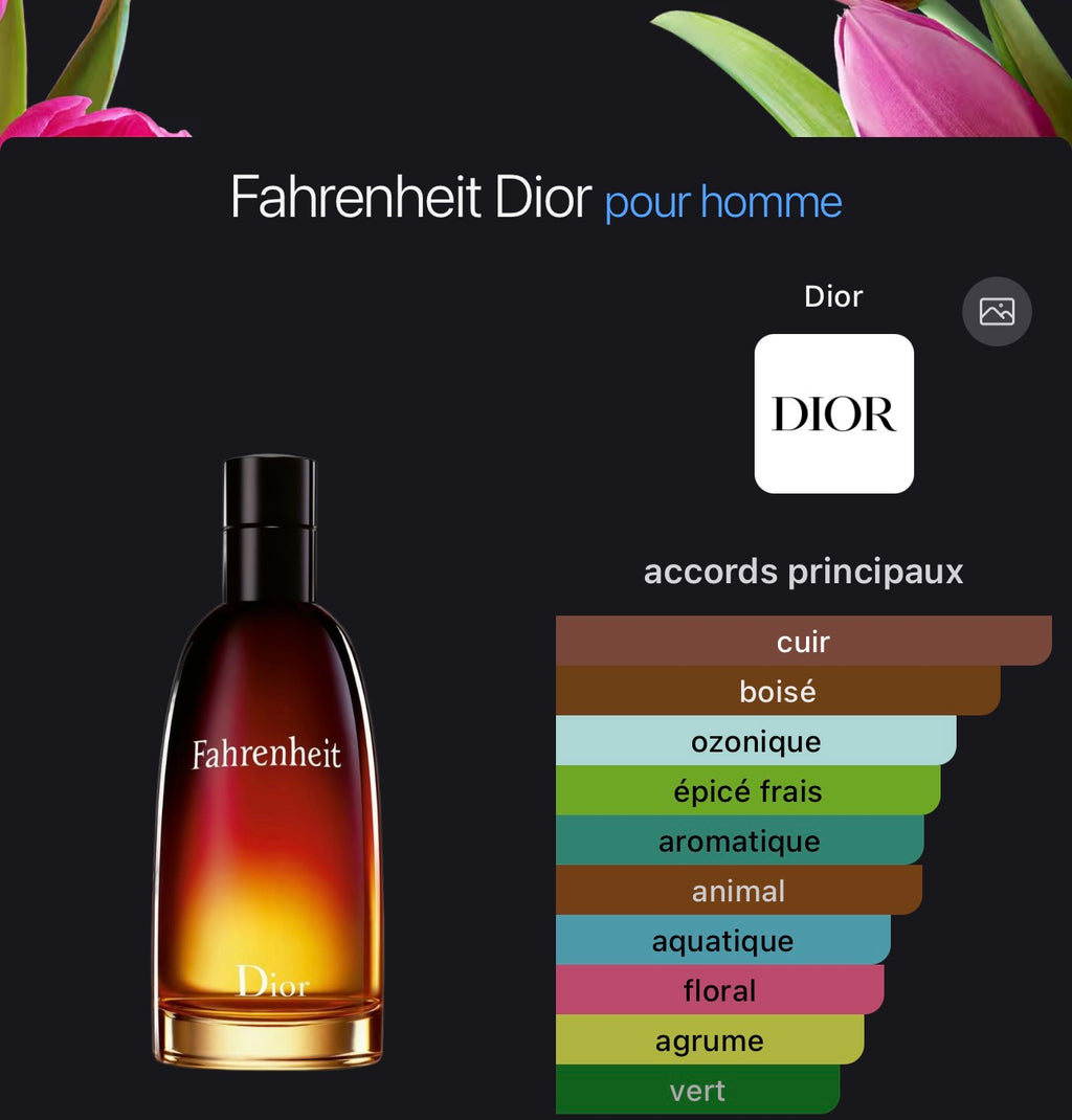 Fahrenheit Dior pour homme 👨