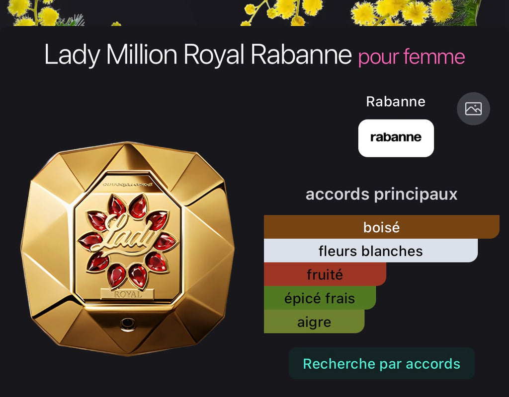 Lady Million Royal Rabanne pour femme 👩