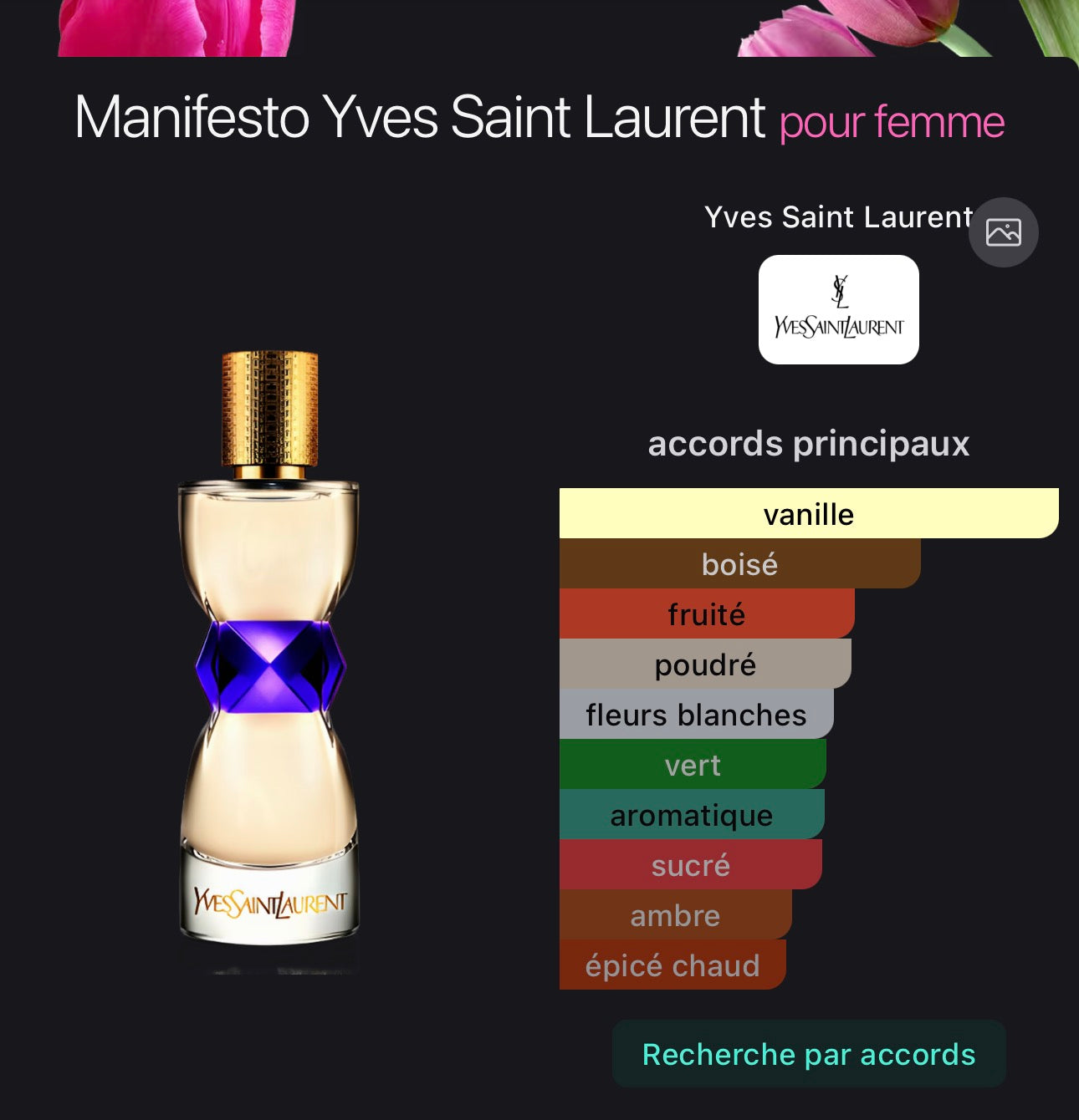 Manifesto Yves Saint Laurent pour femme 👩