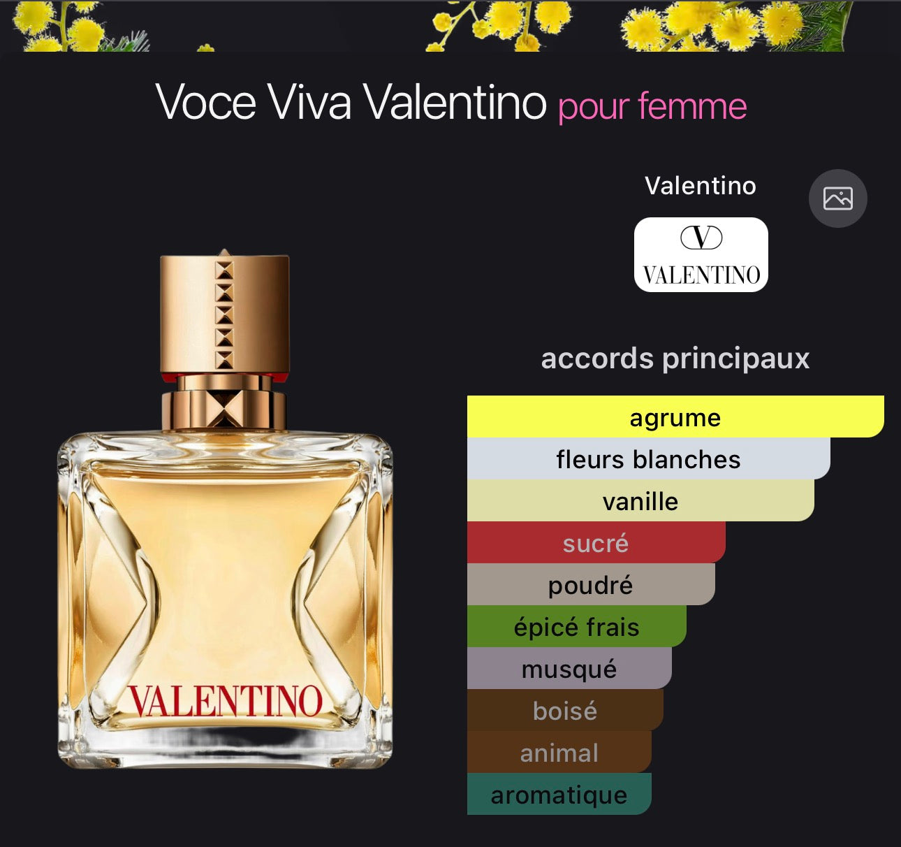Valantino Voce ViVa Pour Femme 👩