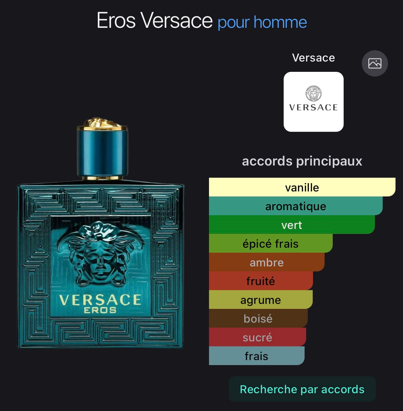 Eros Versace pour homme 👨