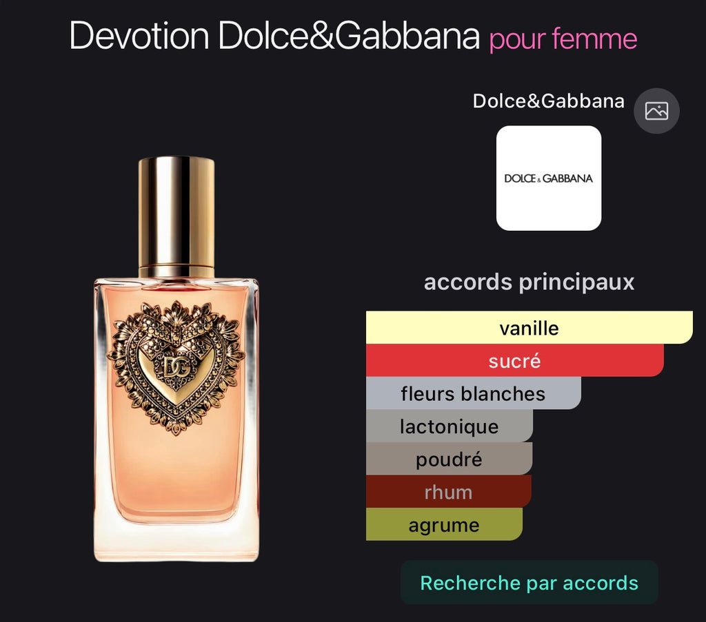 Devotion Dolce&Gabbana pour femme 👩