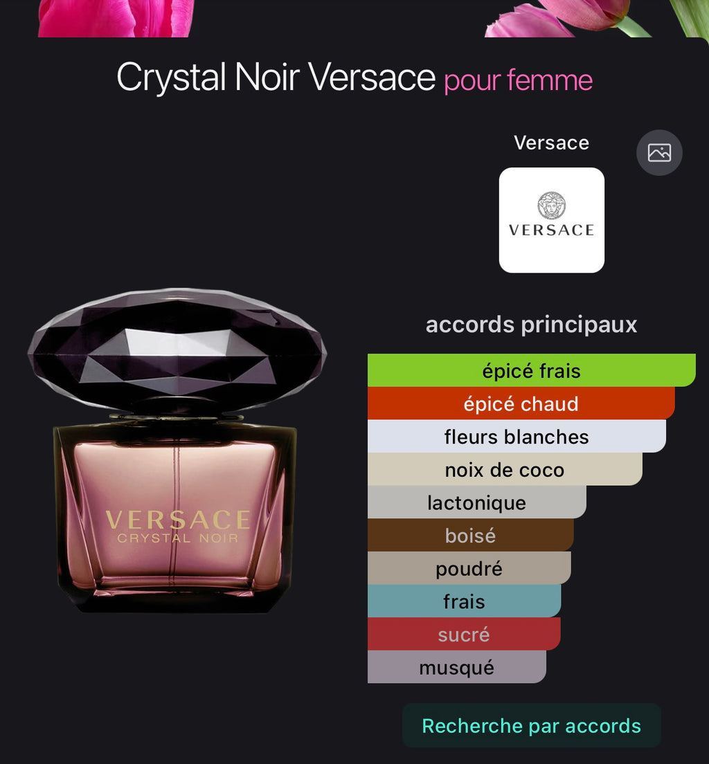 Crystal Noir Versace pour femme 👩
