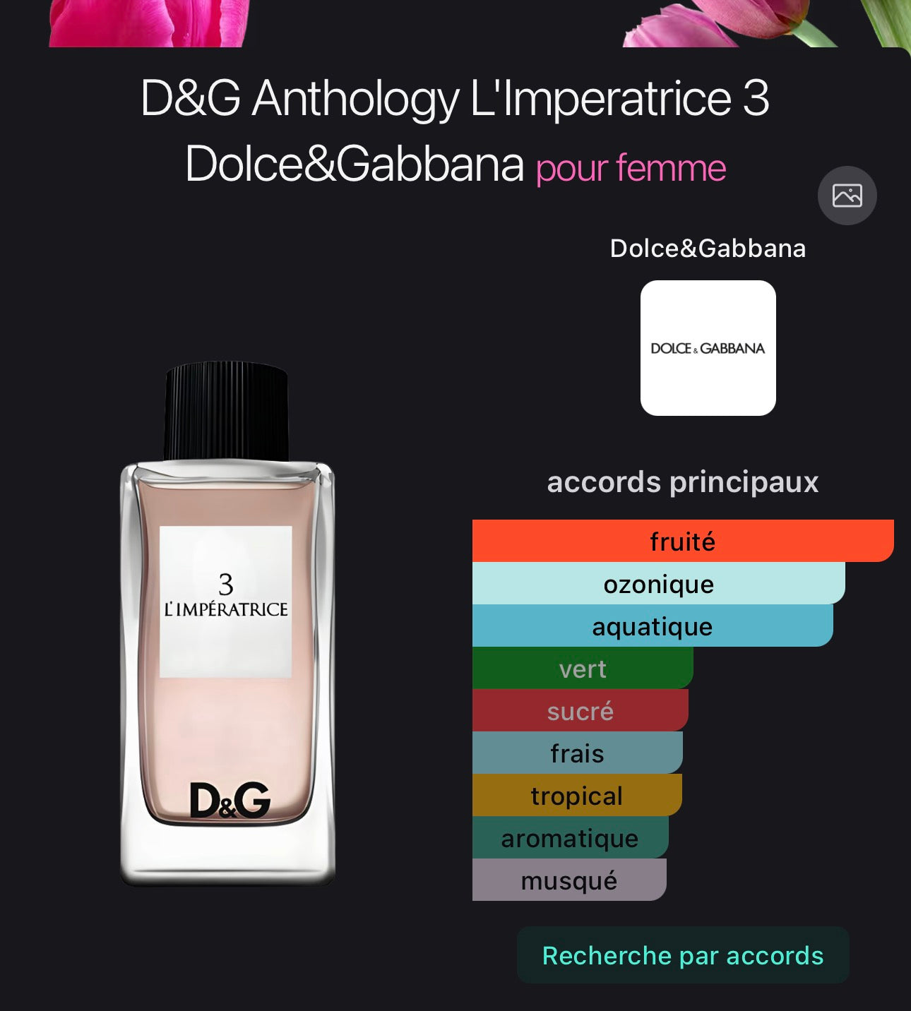 D&G Anthology L'Imperatrice 3 Dolce&Gabbana pour femme 👩