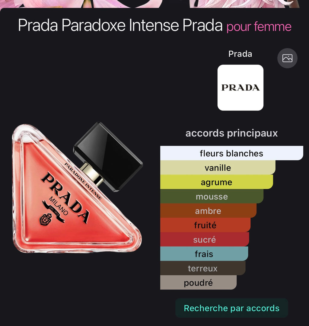 Prada Paradoxe Intense Prada pour femme 👩