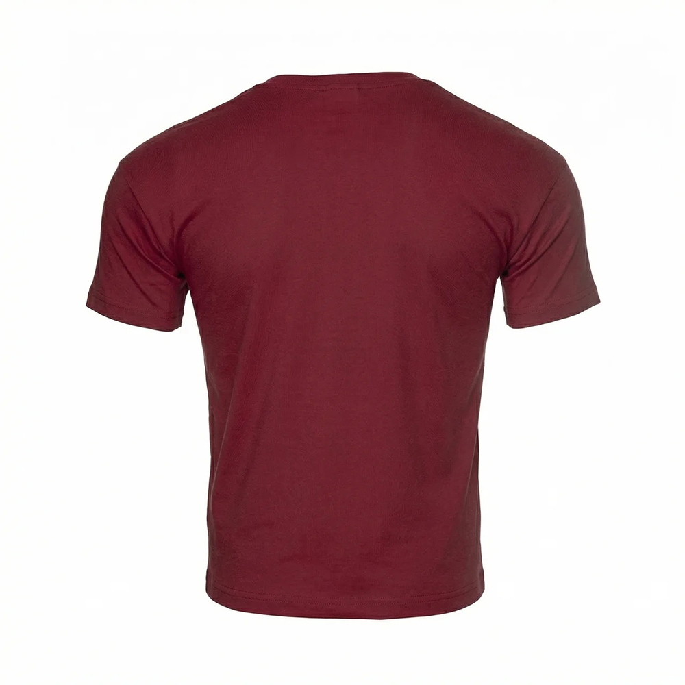 DEPART T-SHIRT HOMME BORDEAU 100% COTON SIMPLE G23-001601-BORDO