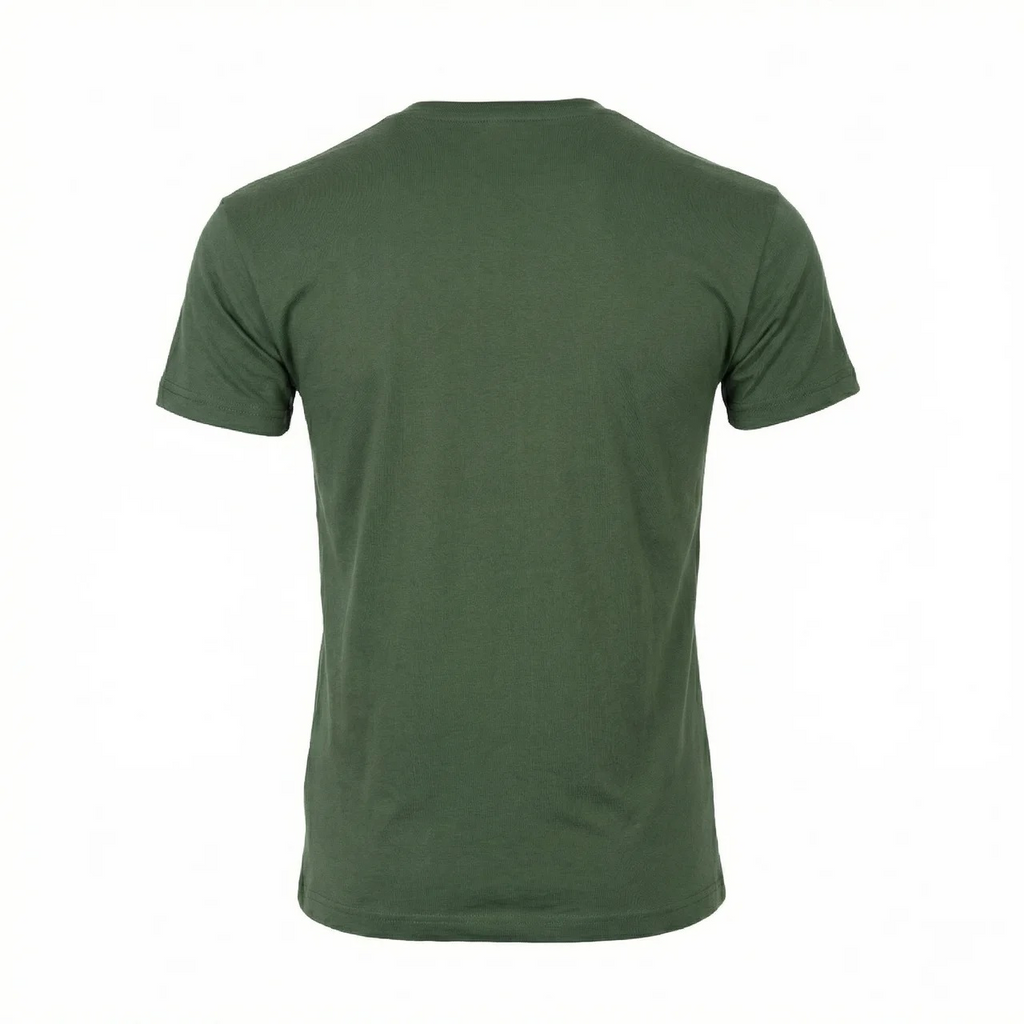 DEPART T-SHIRT HOMME VERT 100% COTON SIMPLE G23-001601-GREEN