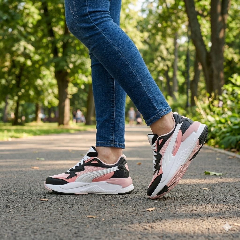 PUMA X-RAY SPEED PINK WHITE BLACK. 38463836