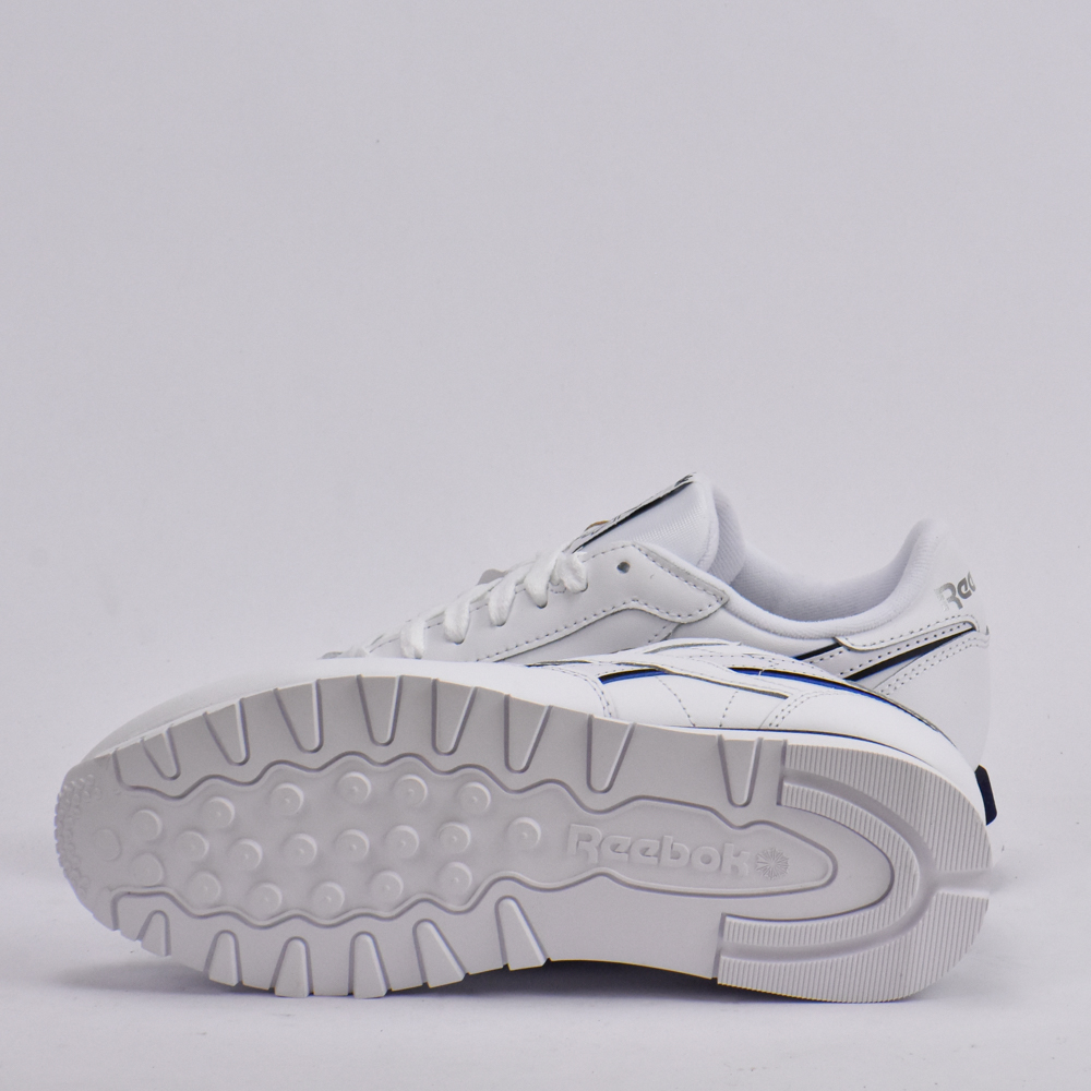 REEBOK CLASSIC LEATHER WHITE/WHITE/NAVY. 100201123