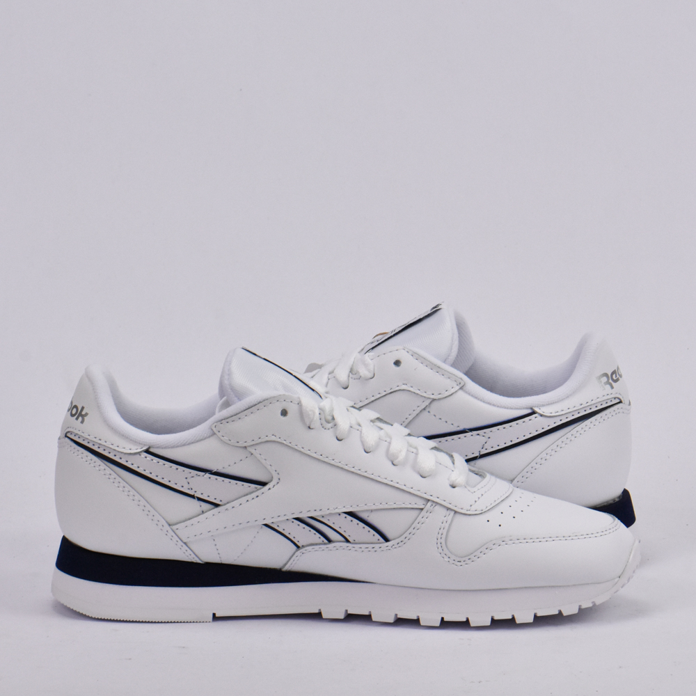 REEBOK CLASSIC LEATHER WHITE/WHITE/NAVY. 100201123
