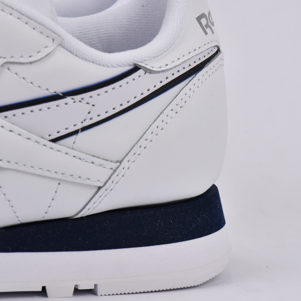 REEBOK CLASSIC LEATHER WHITE/WHITE/NAVY. 100201123