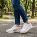 PUMA CA PRO SPORT LTH WHITE FROSTY PINK
 39328008