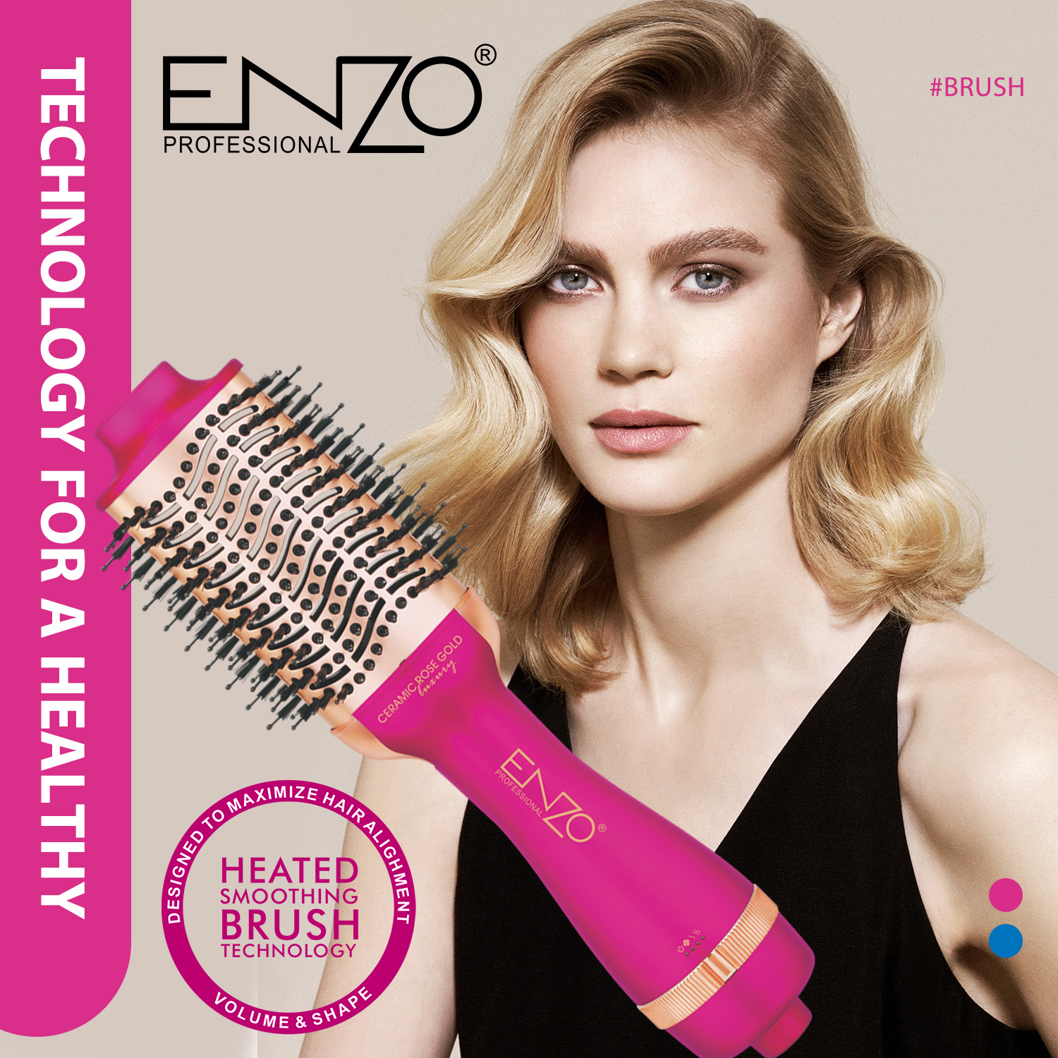 ENZO PROFESSIONAL SMOOTHSTYLE   EN-6213PNK