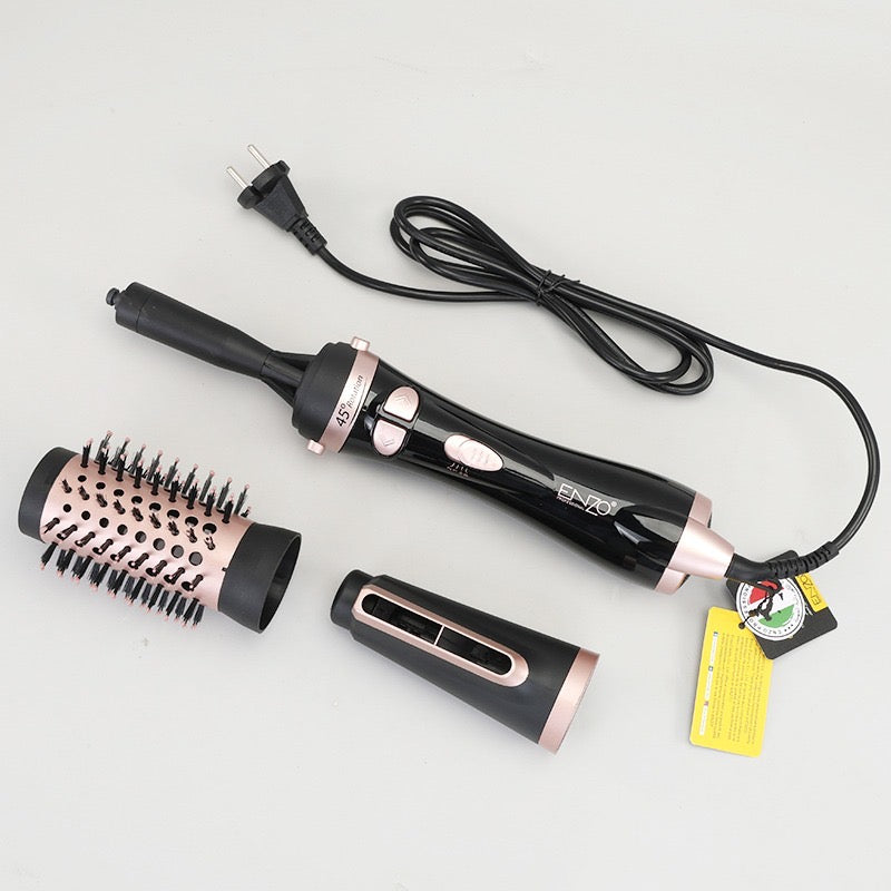 Brosse Sèche-Cheveux Volumisante 2 En 1 À Tête Rotative 45°. NO.EN-757