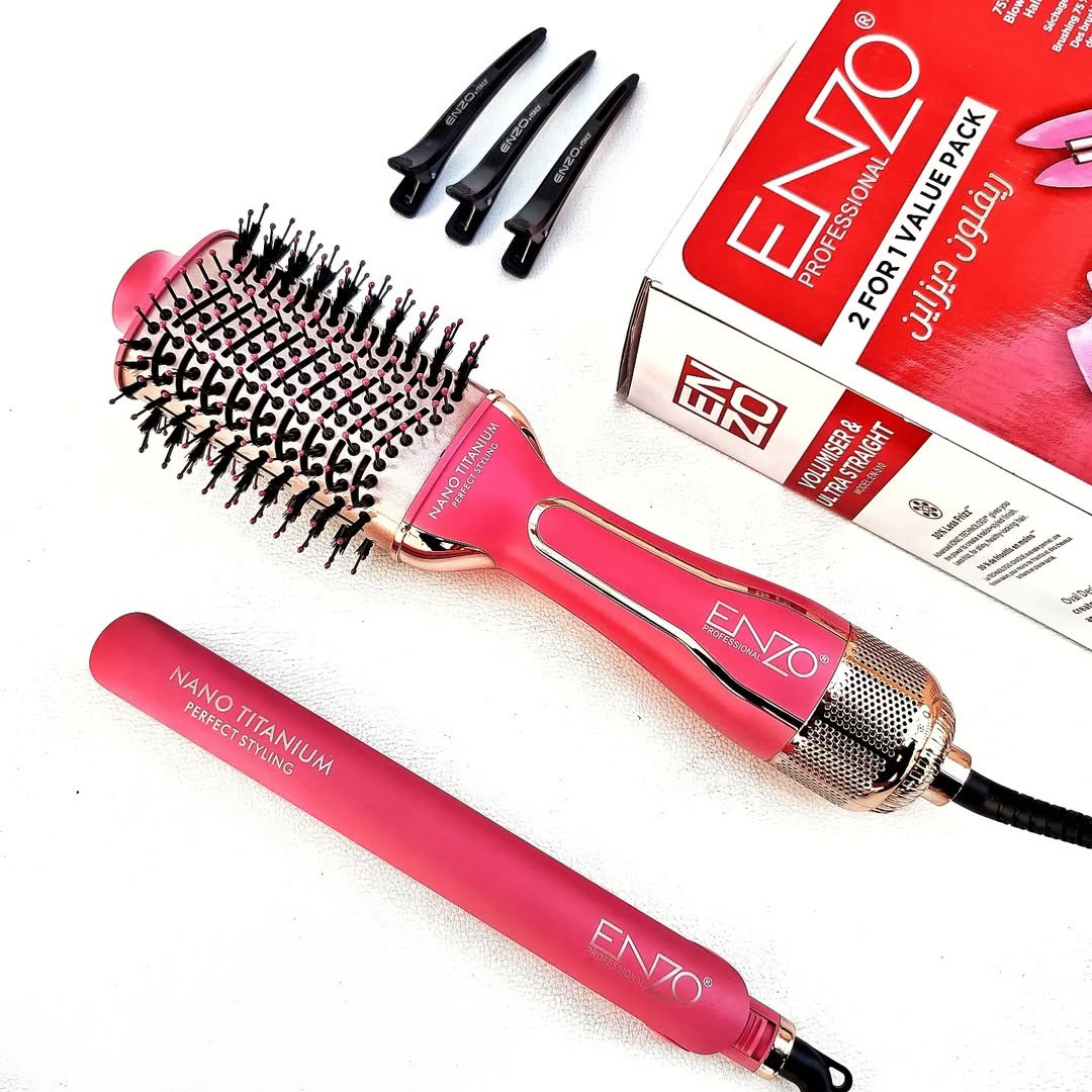 ENZO PROFESSIONAL ONE-STEP COMBO VOLUMISER ULTRA STRAIGHT. EN-510