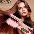 ENZO PROFESSIONAL Peigne Pour Cheveux Chauffante Lissante Pro 988F°. NO.4102N