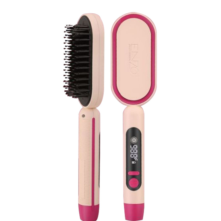 ENZO PROFESSIONAL Peigne Pour Cheveux Chauffante Lissante Pro 988F°. NO.4102N