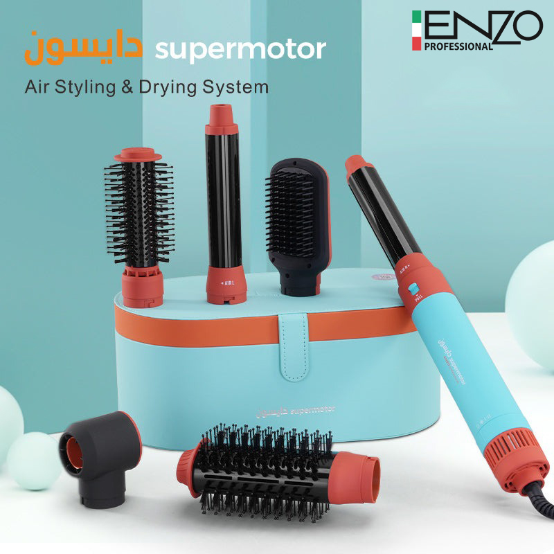 ENZO PROFESSIONAL COIFFAGE ÉLECTRIQUE MULTIFONCTION 6 EN 1. EN-4133-2