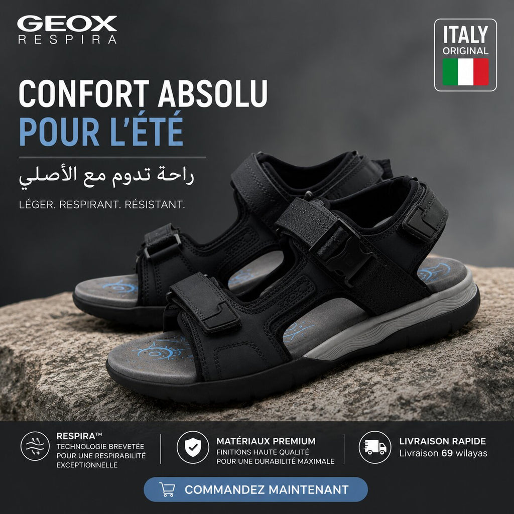 Geox Spherica Sandales Homme - U55ELB000EK-C4367 - Image 3