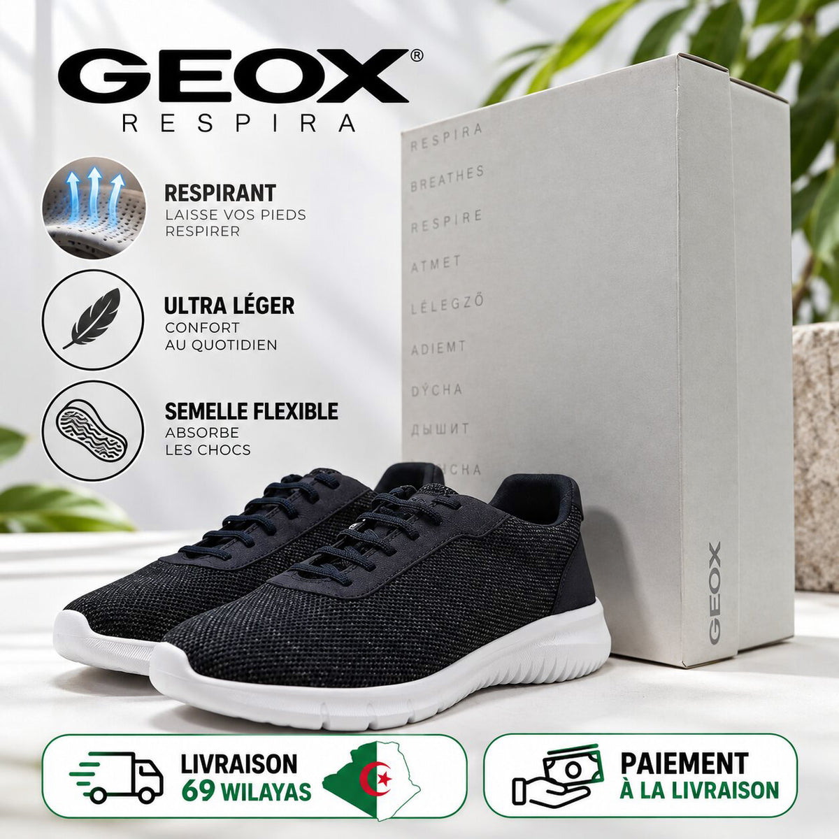 GEOX - FOOTWEAR - U45BVB014EK-C4002 - Image 1