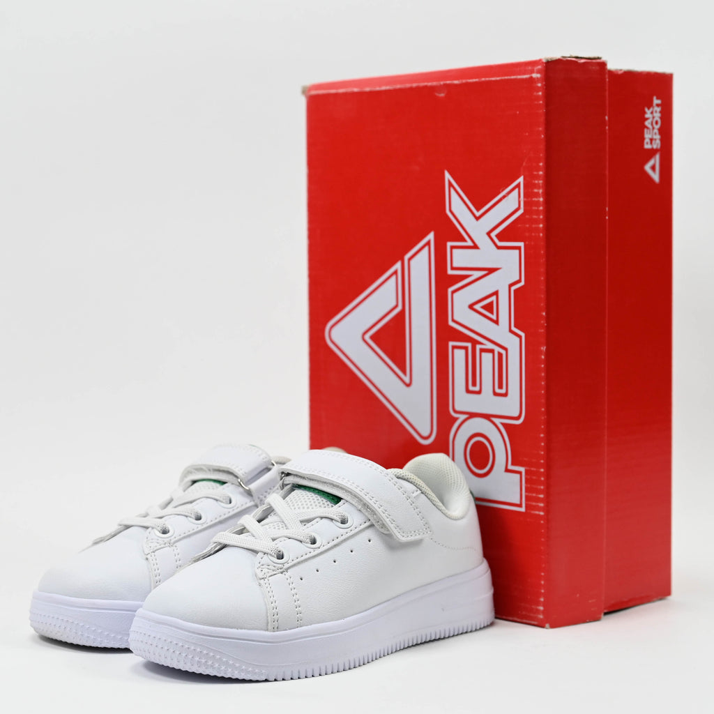 Peak Kids Casual Shoes White Green - EK3902B-X169 - Image 2