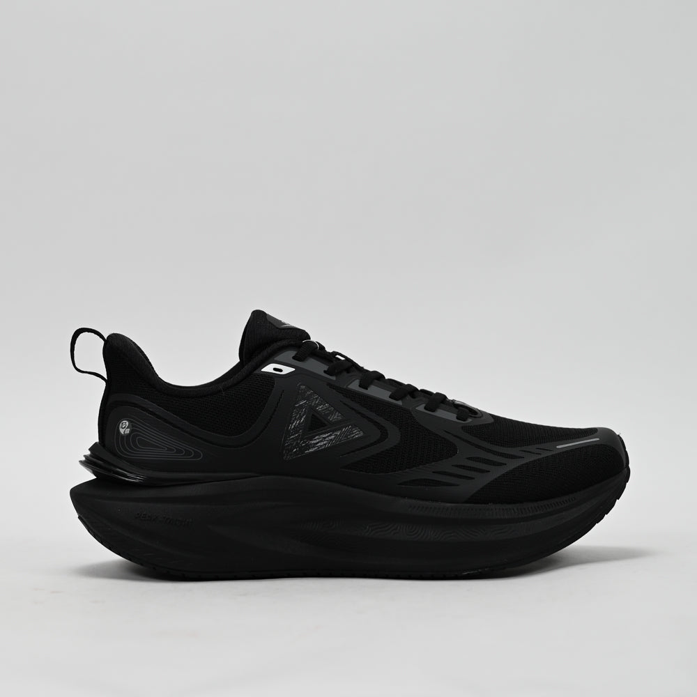 PEAK Taichi Cushion Running Shoes, All Black - ET261097H-Y291 - Image 5