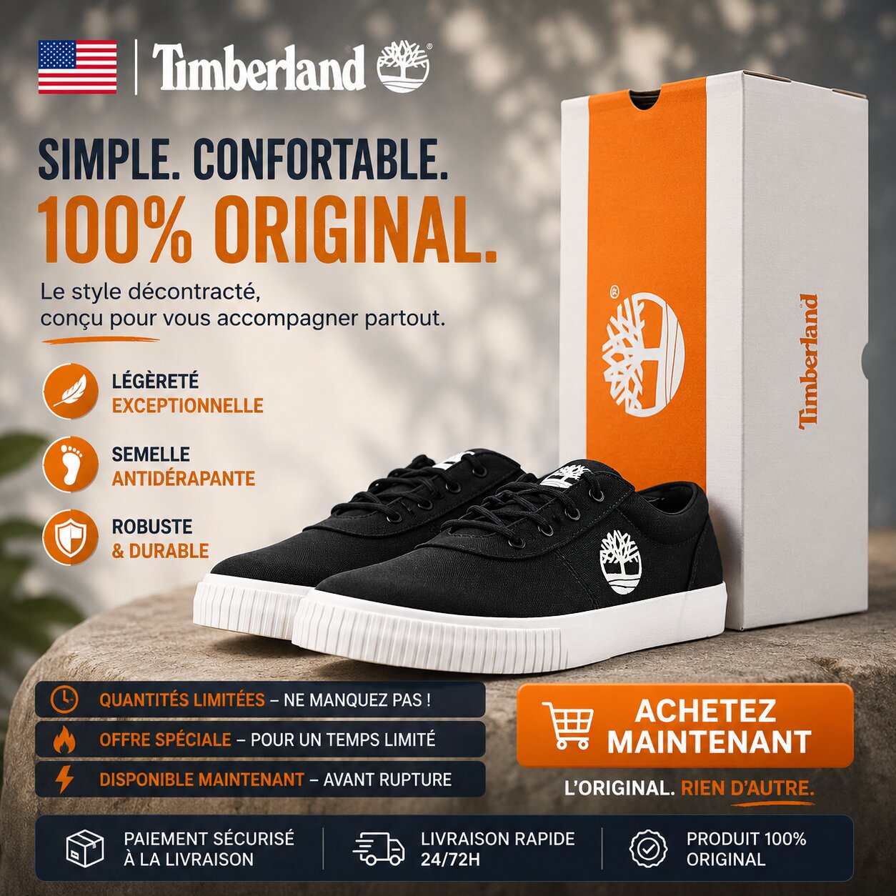 Timberland Low Slip-On Sneaker - A6611-EK7 - Image 10