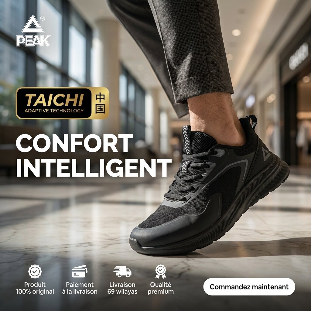 PEAK TaiChi Walking Shoes - EXT54407H-Y291 - Image 1