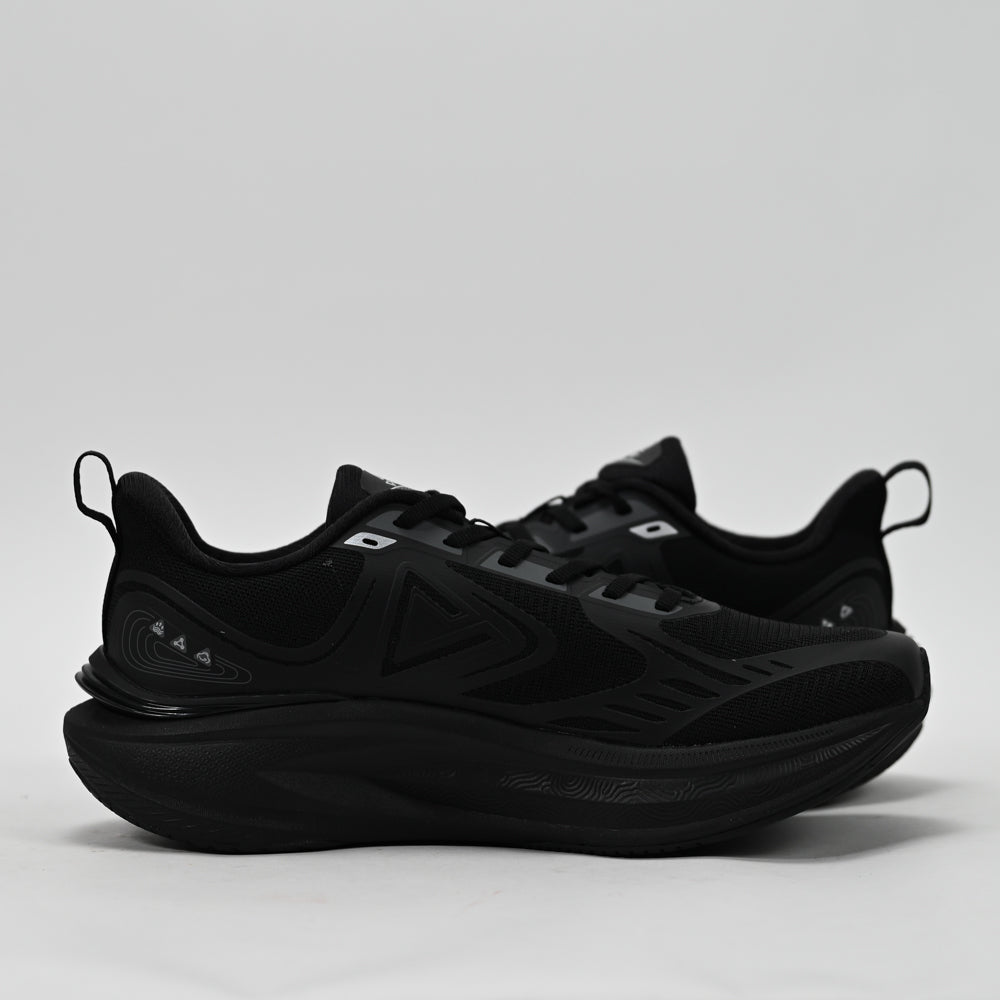 PEAK Taichi Cushion Running Shoes, All Black - ET261097H-Y291 - Image 10