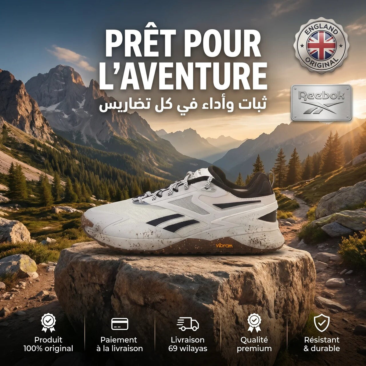 Reebok Nano X3 Adventure Training Shoes - 100033320 - Image 5