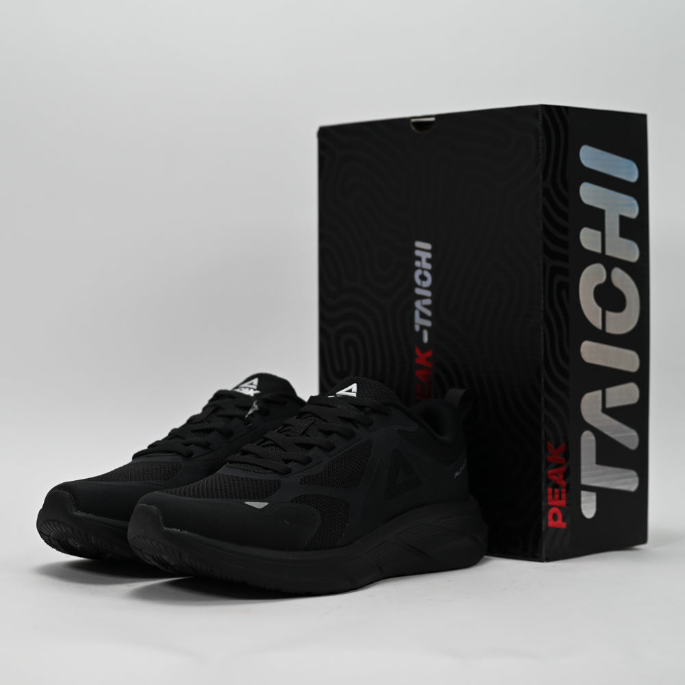 PEAK TaiChi Running Shoes, All Black - DH610271-Y291 - Image 8