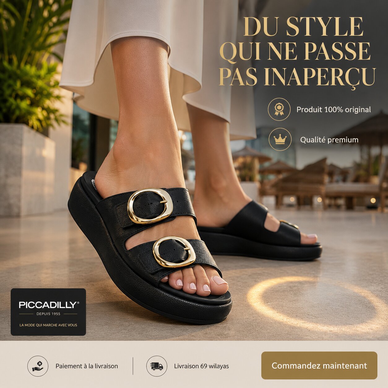 Piccadilly Claquettes Femme - 459022-3 - Image 1