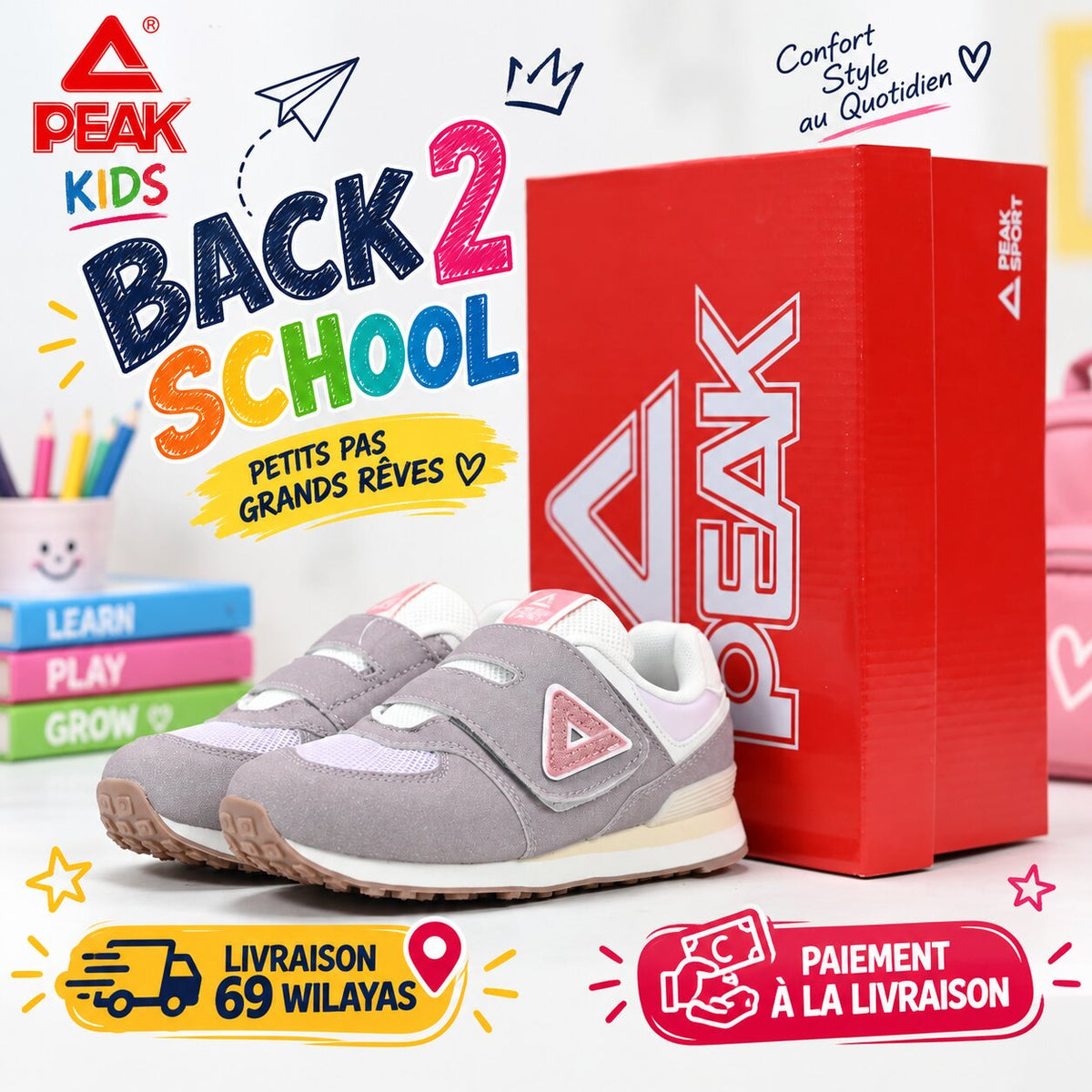 PEAK FOOTWEAR - EK59550E-00I7 - Image 1