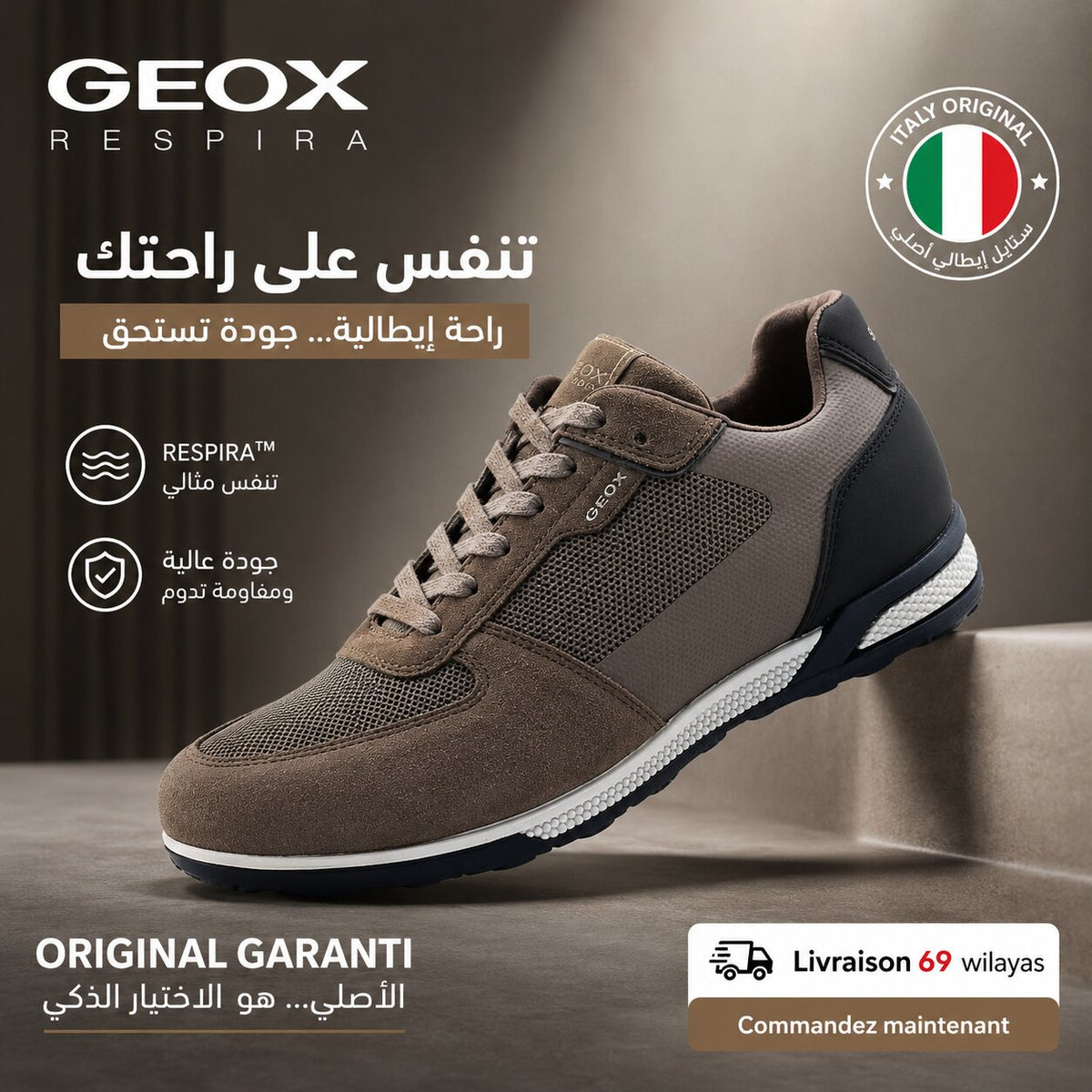 Geox Spherica Homme Sneakers - U65LGA01422-C1B4P - Image 11